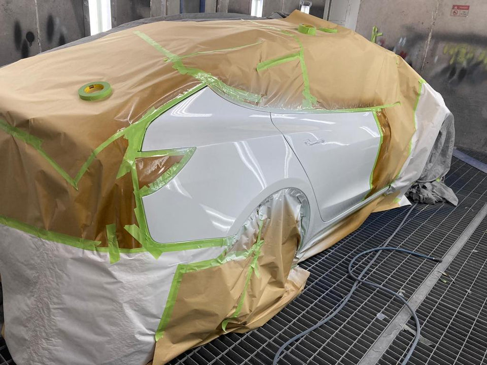 TESLA 噴油 ｜ TESLA MODEL 3 ｜TESLA 補漆 ｜ TESLA 零件 